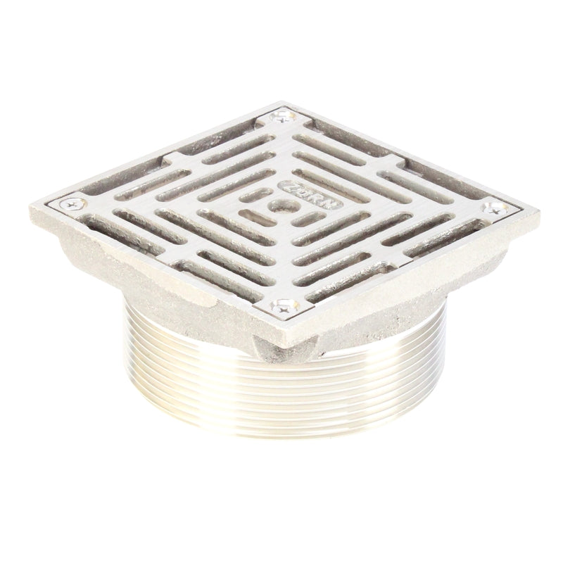 Zurn ZN400-Y Medium-Duty Square Nickel Bronze Floor Drain Strainer