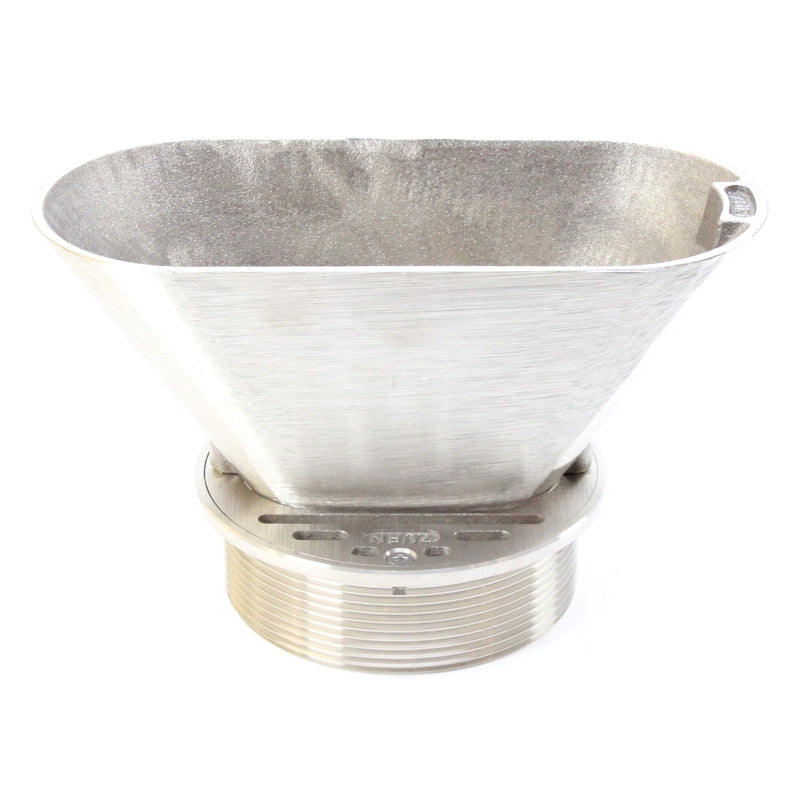 Zurn ZN400-BF Round Nickel Bronze Floor Drain Strainer with Oval Funnel