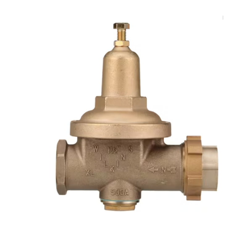 Zurn Wilkins 500XL Water Pressure Reducing Valve with Integral By-Pass Check Valve