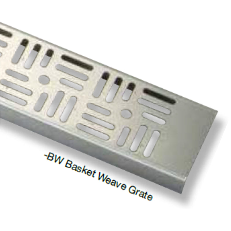 ZURN-ZS880-BW-Stainless-Steel-Linear-Shower-Trench-Drain-Basket-Weave-IMG-1