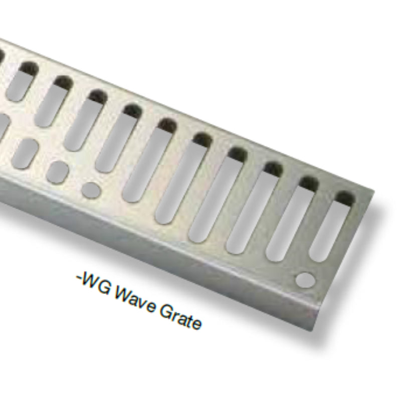 ZURN-ZS880-WG-Stainless-Steel-Linear-Shower-Trench-Drain-Wave-Grate-IMG-1