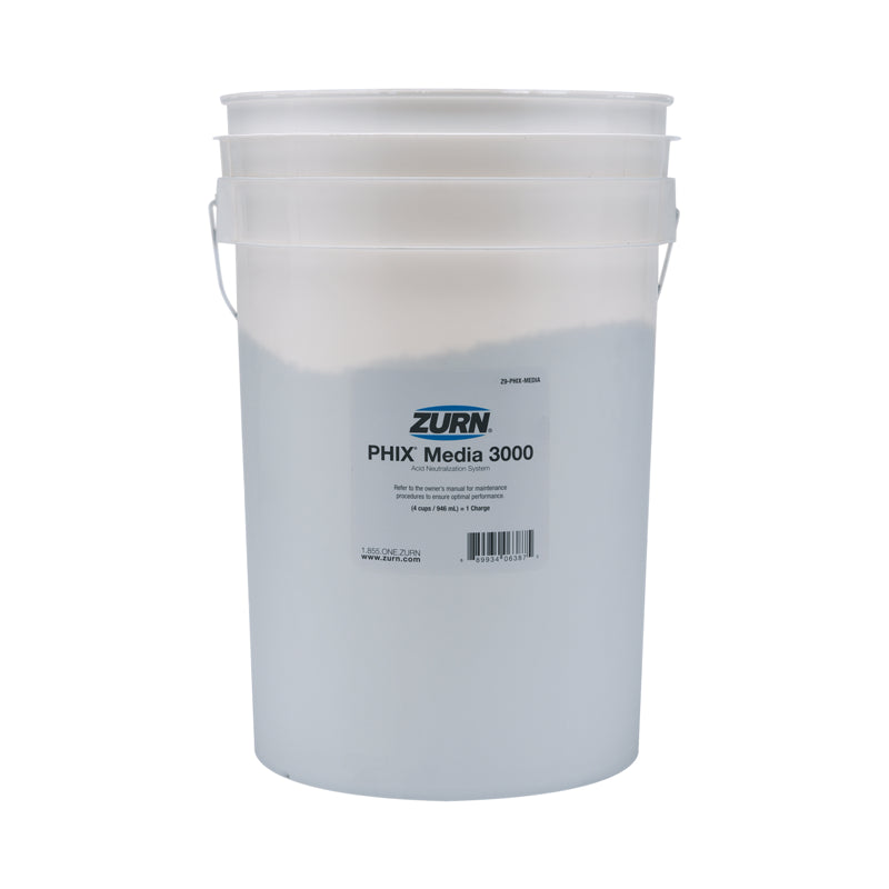 Zurn Z9A-PHIX-MEDIA 44-Lbs., 5 Gallon Pail of Neutralization Media Granules