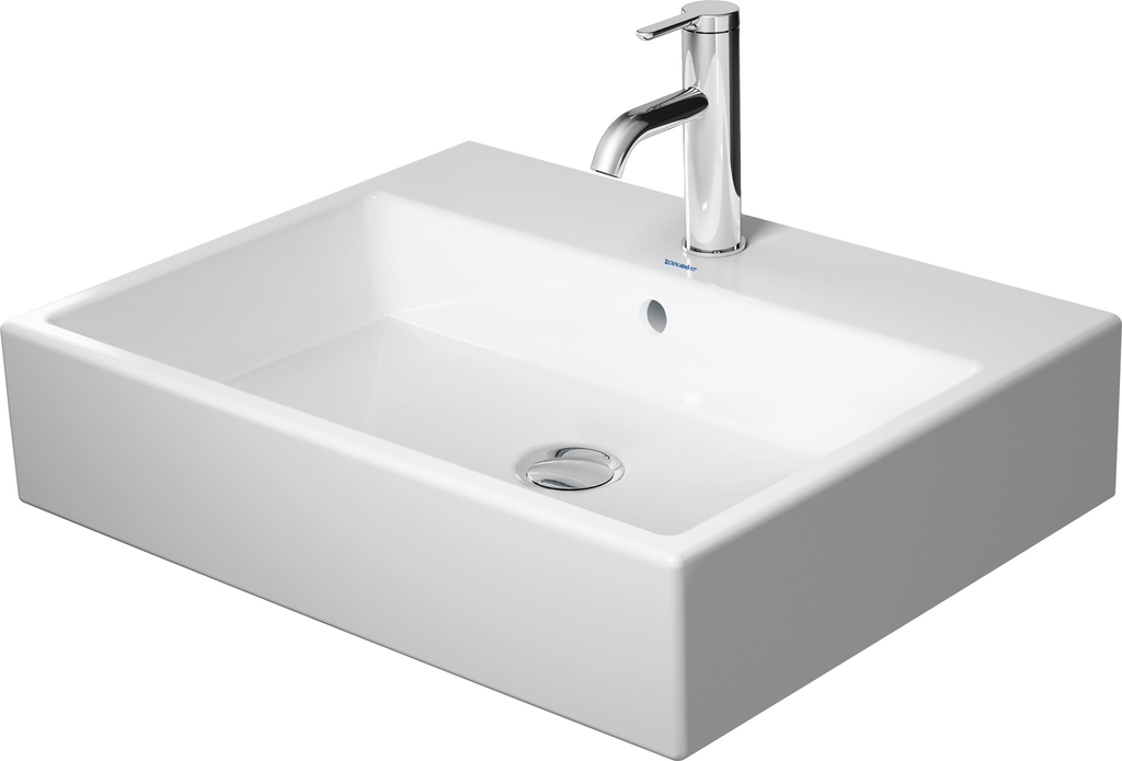 Duravit 2350600027 WASHBASIN 60CM VERO AIR WHITE, W.OF, W.TP, W.1 TH, GROUND