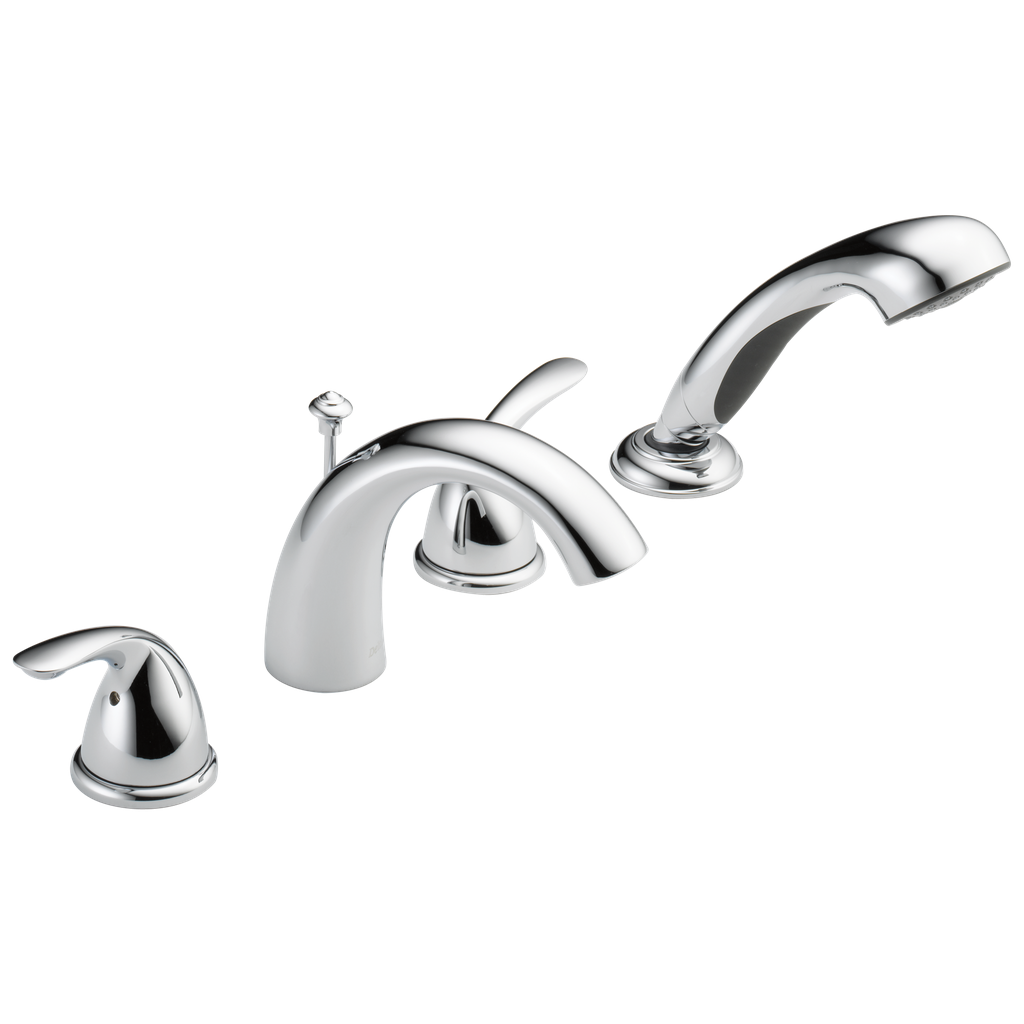 Delta T4705 Classic Chrome 4-Piece R.T.F. Trim W/Hs