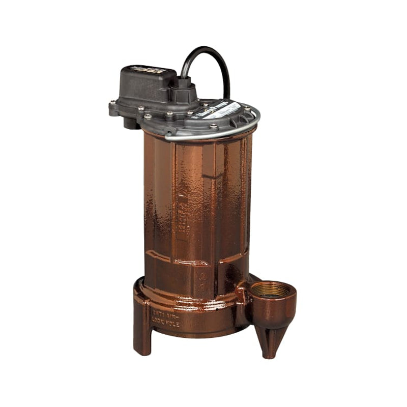 Liberty 297-2 Submersible Sump Pump - 3/4 HP, 115V, 25 ft Cord, VMF