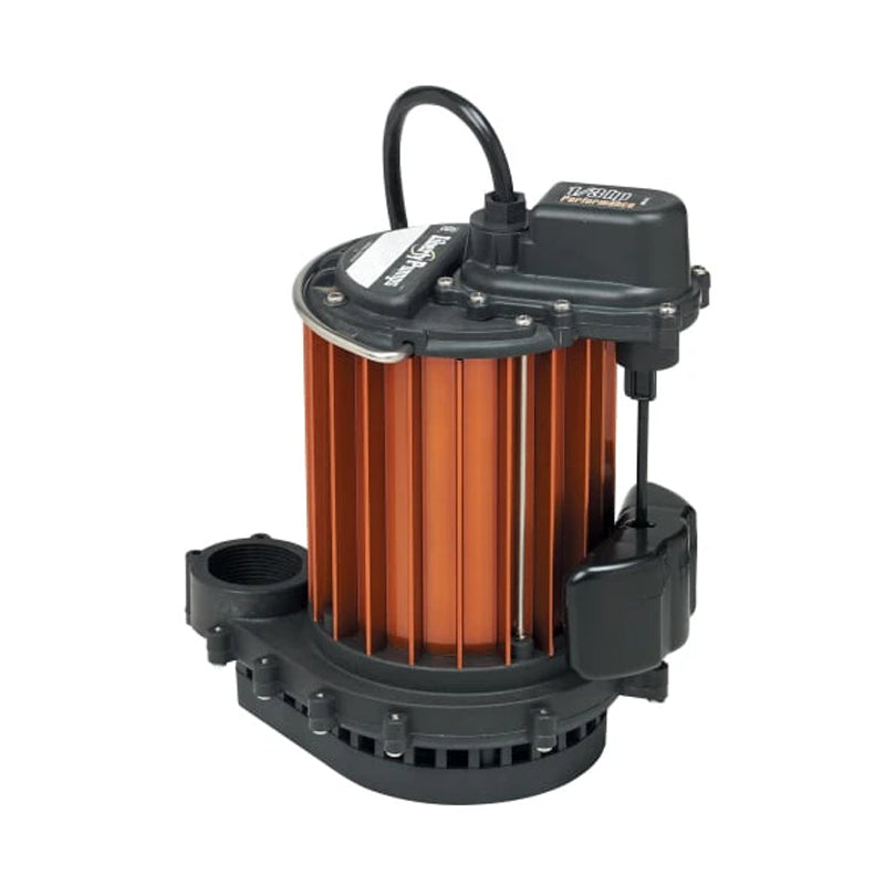 Liberty 453 Submersible Sump Pump - 1/2 HP, 115V, 10 ft Cord, WAP