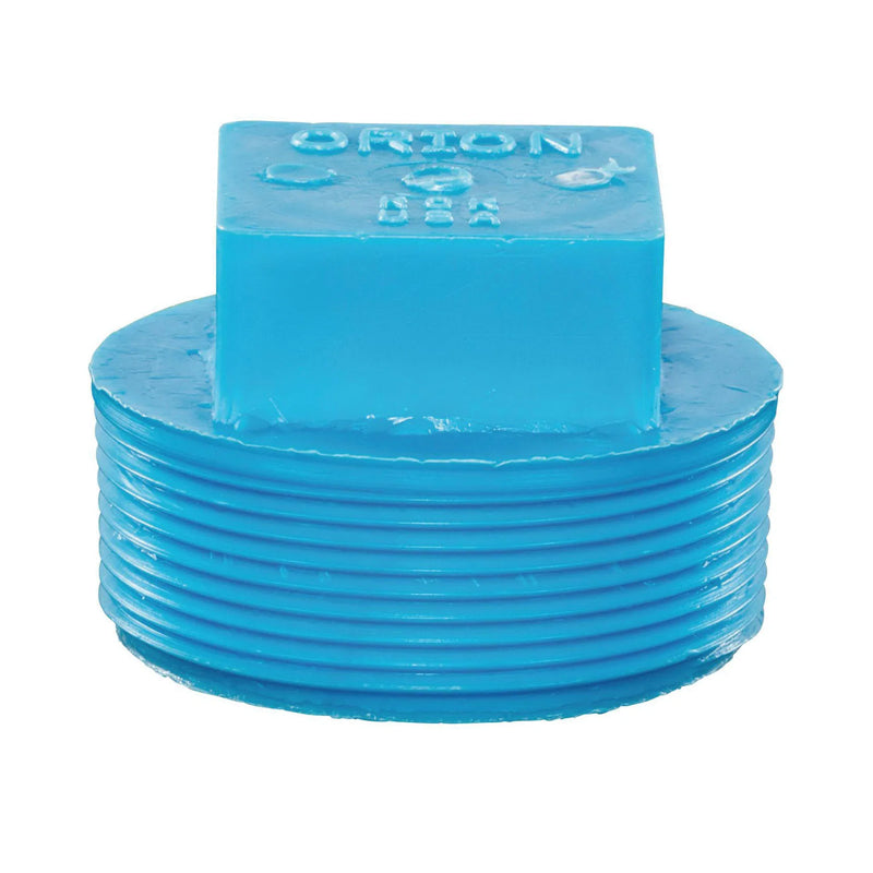 WATTS 710314 ORION BLUELINE 1.5" MJ CLEANOUT PLUG FRPP