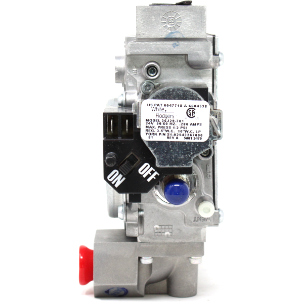 Coleman 02543267000 Emerson White Rodgers Manifold Natural Gas / Propane Gas Valve 36J29-101 1/2" x Flange 24V