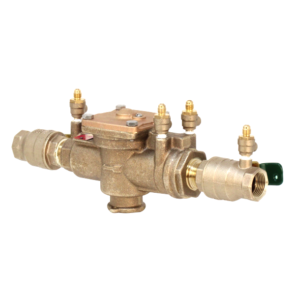 Watts 009M2-QT 1" Reduced Pressure Principle Assembly Backflow Preventer 0063020