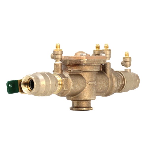 Watts 009M2-QT 1" Reduced Pressure Principle Assembly Backflow Preventer 0063020