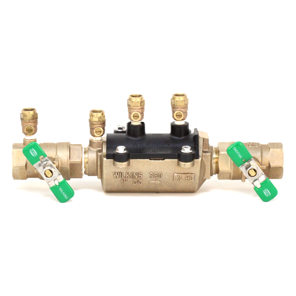 Zurn Wilkins 1-350XL 1" DCVA Double Check Valve Assembly Backflow Preventer Lead-Free