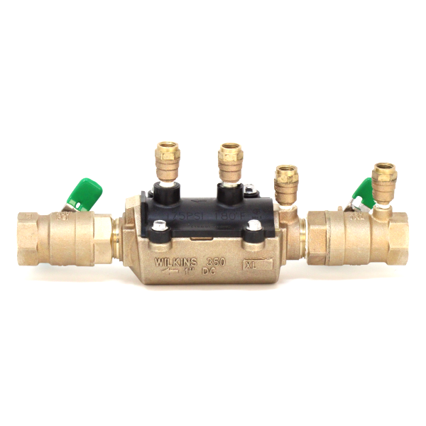 Zurn Wilkins 1-350XL 1" DCVA Double Check Valve Assembly Backflow Preventer Lead-Free