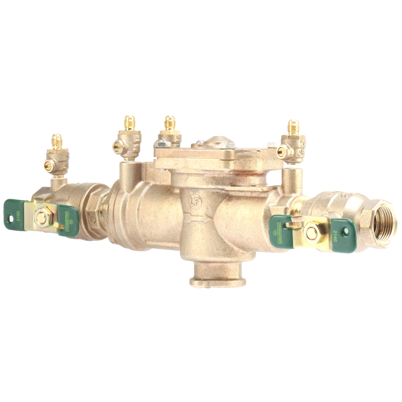 Watts LF009M2-QT 1" Lead Free Reduced Pressure Zone Backflow Preventer Assembly 0391004