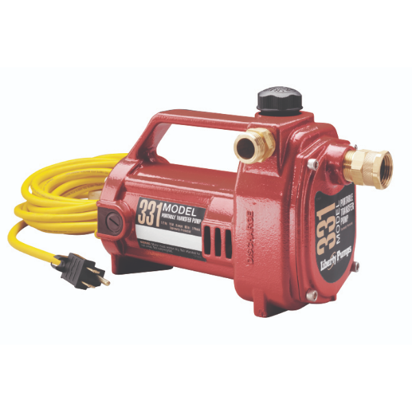 Liberty Pumps 331 1/2 HP Portable Transfer Pump