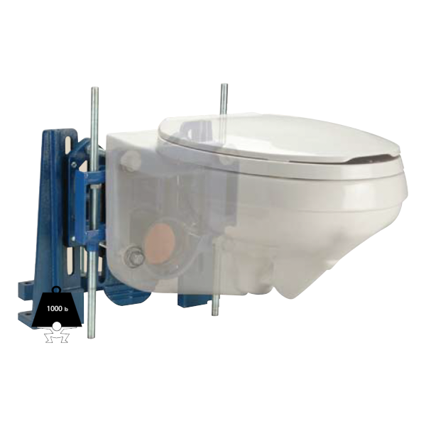 Zurn Z1203-N-XB Bariatric Water Closet Carrier 1,000 lb. Adjustable Horizontal Siphon Jet No-Hub (Obsolete)