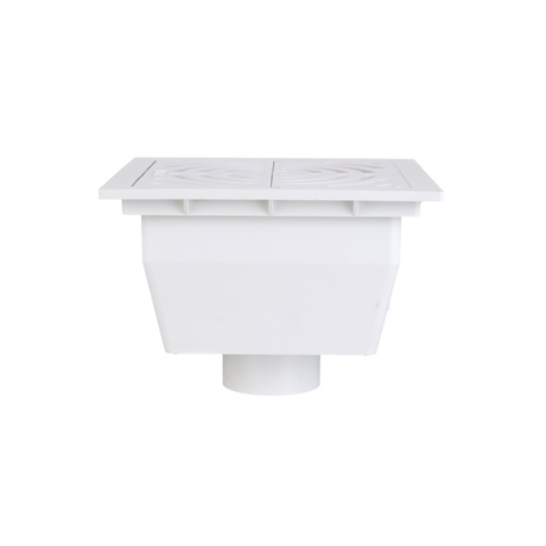 MIFAB FS720-30 12" Square x 6" Deep PVC Floor Sink