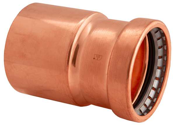 BMI 4" x 3" Wrot Copper Press-Fit FTG x P Bushing Fitting Item 47156 