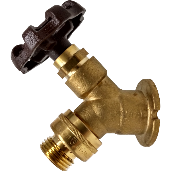 MIFAB HY-9040-NPB 3/4" Rough Brass Hose Bibb, 1/2" FPT Inlet