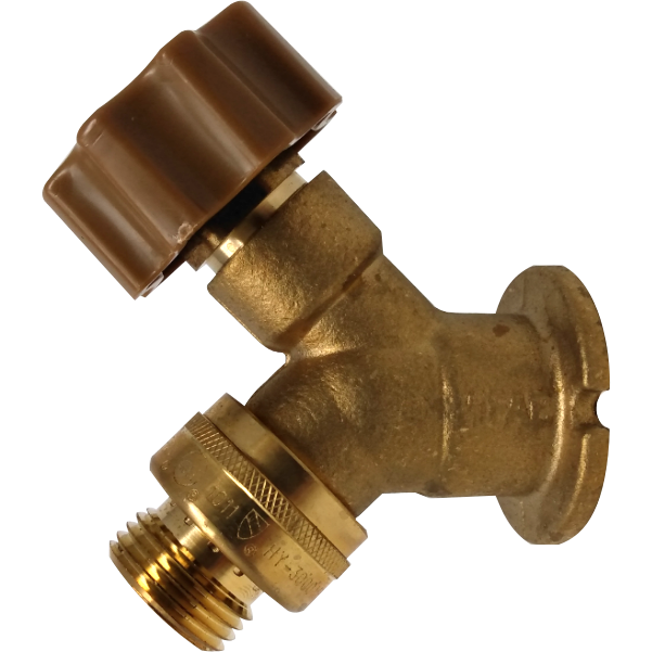 MIFAB HY-9040-NPB 3/4" Rough Brass Hose Bibb, 1/2" FPT Inlet