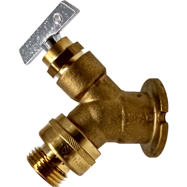 MIFAB HY-9040-NPB 3/4" Rough Brass Hose Bibb, 1/2" FPT Inlet