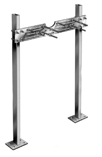 MIFAB MC-31 Single Plate Type Carrier System with 2 Uprights