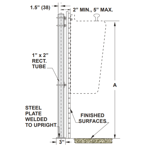 MIFAB MC-32 Double Plate Type Carrier System with 2 Uprights