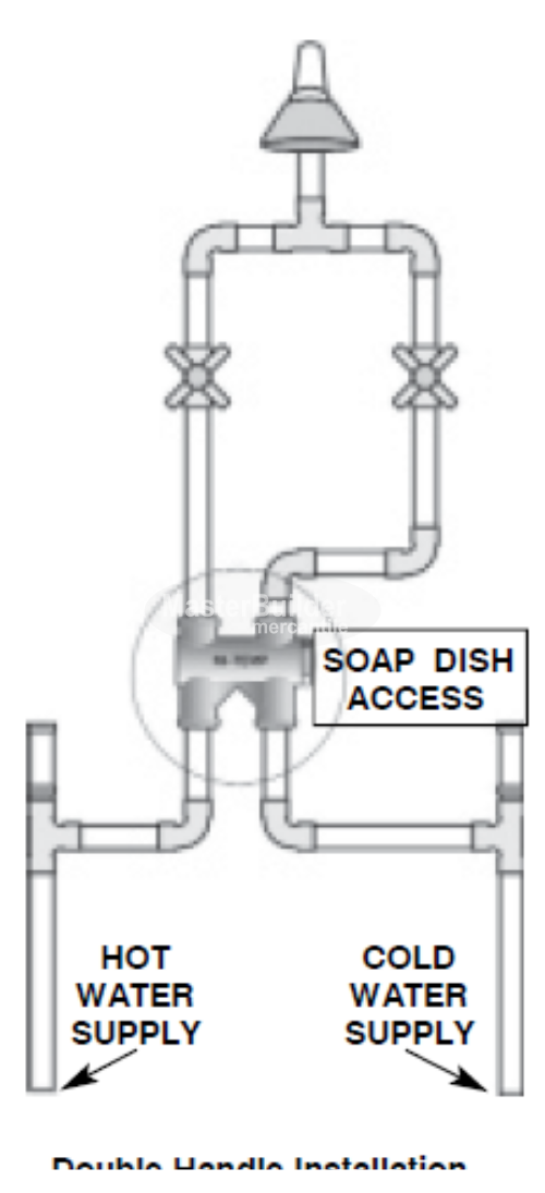 Mifab MI-TEMP-NPB Automatic Pressure Balance Valve