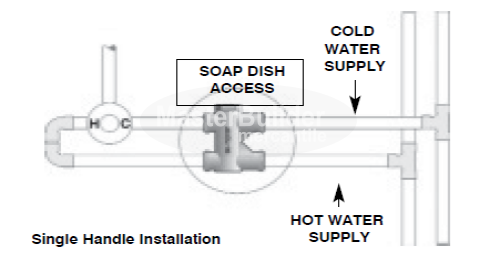 Mifab MI-TEMP-NPB Automatic Pressure Balance Valve