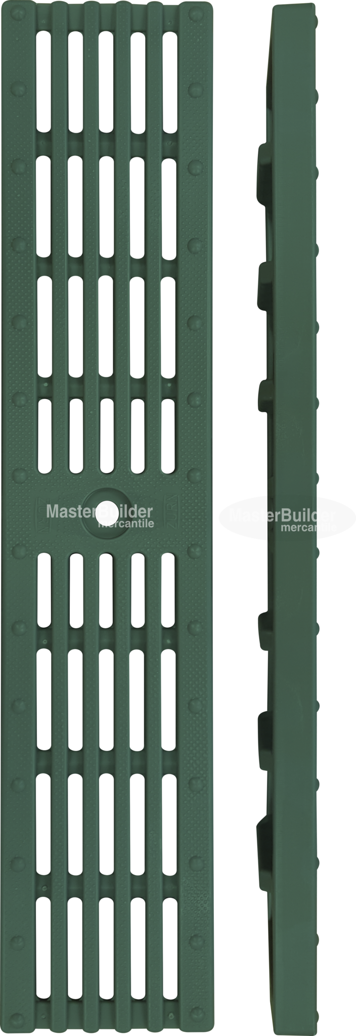 Zurn P4-HPP-GREEN 4-1/8" Wide Heel-Proof Slotted Grate Green