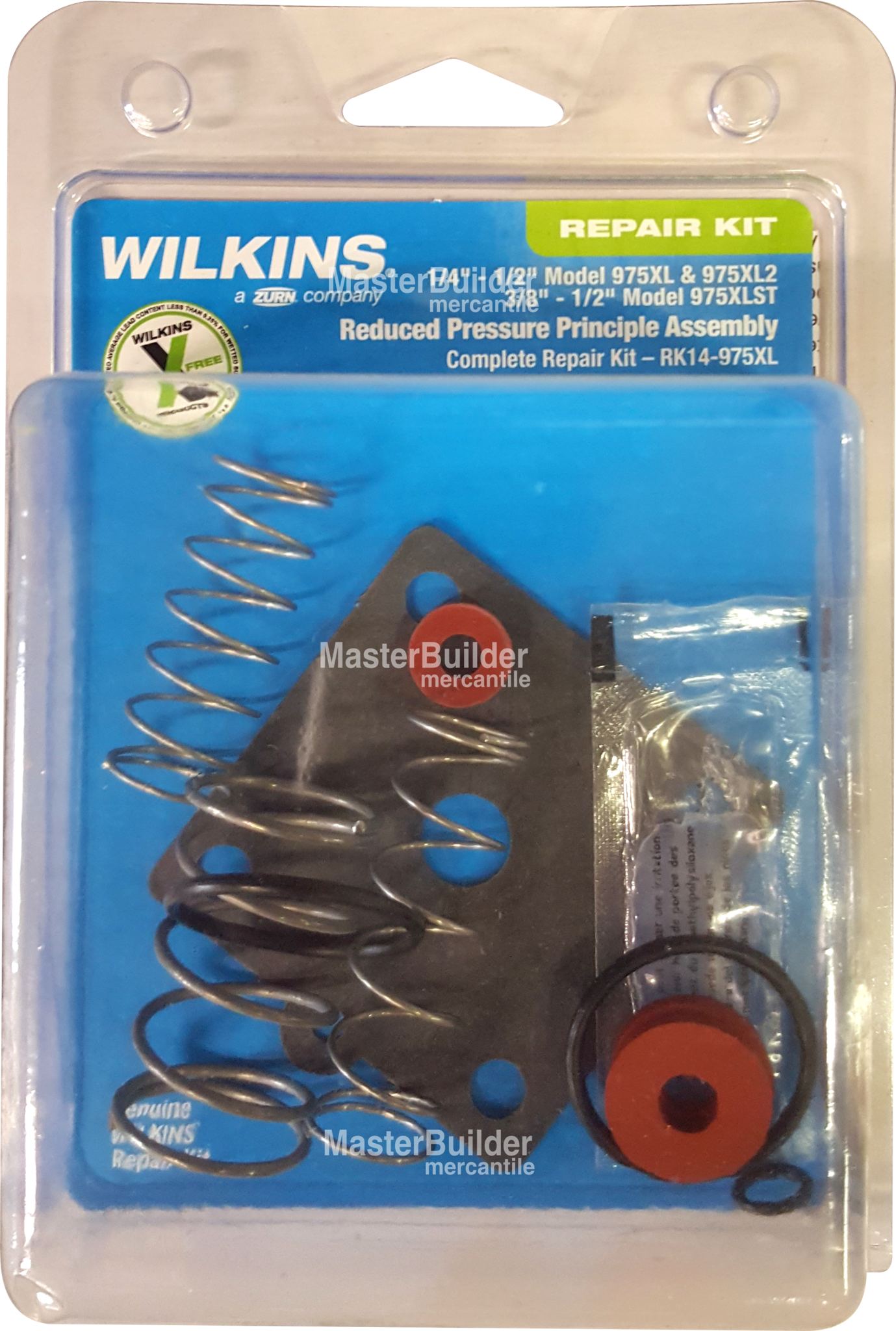 Zurn Wilkins RK14-975XL Complete Repair Kit for 975XL Series