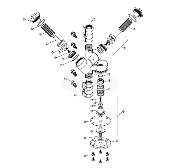 Zurn Wilkins RK34-975XLR Rubber Repair Kit