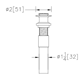 Zurn Z831R4-XL-P Grifo generalizado sin plomo con boquilla fundida de 5", manijas de muñeca de 4" y drenaje emergente 