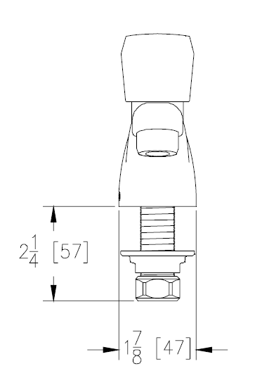 Zurn Z86100-XL Single Basin Metering Faucet