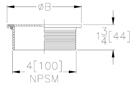 Zurn ZN400-B Medium-Duty Nickel Bronze Round Floor Drain Strainer