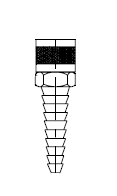 Zurn G63258 (-6F) Serrated Tip for Female Spout