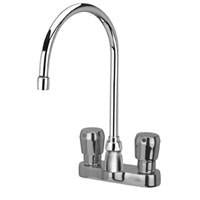 Zurn Z866C0-XL 4" Centerset Metering Faucet with 8" Gooseneck