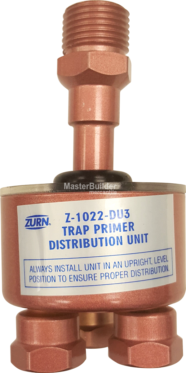 Zurn Z1022-XL-DU3-LT Sani-Gard Automatic Trap Primer 3-Outlet Distribution Unit