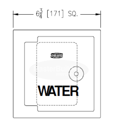 Zurn Z1320 Non-Freeze Wall Hydrant, Encased, Anti-Siphon, Automatic Draining (CANADA)