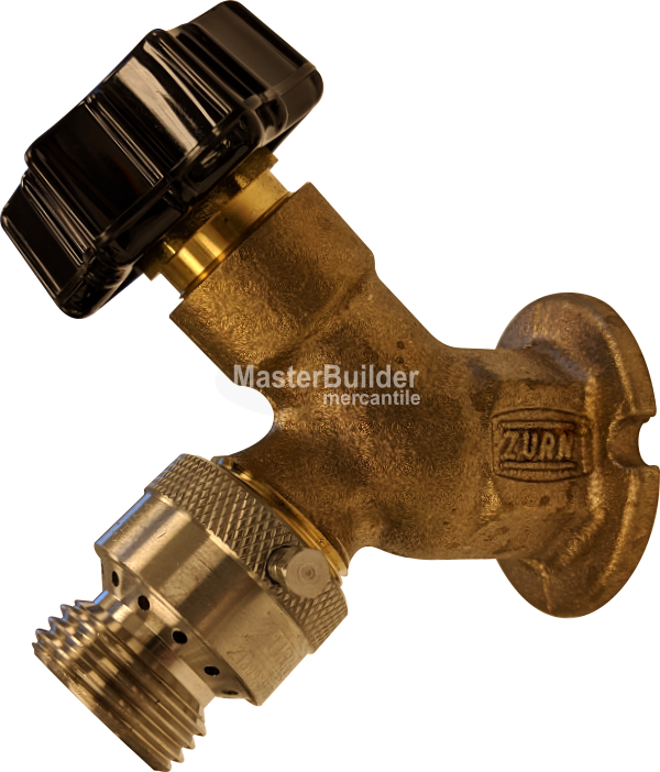 Zurn Z1341XL Rough-Bronze Wall Faucet with External Vacuum Breaker