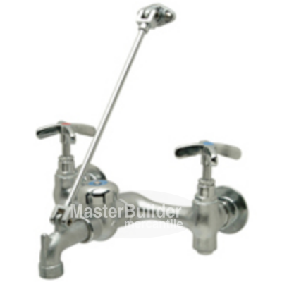 Zurn Z1996-SF Service Sink Faucet with Vacuum Breaker, Wall Brace, Pail Hook