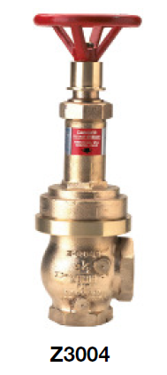 Zurn Wilkins Z3004 2-1/2" Pressure Reducing Fire Sprinkler Control Valve with Female Pipe Thread Field Adjustable