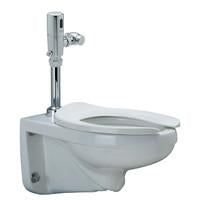 Zurn Z5615-BWL Z5615-AM-BWL Elongated Wall Hung EcoVantage® Flush Valve Water Closet, 1.1 GPF or Greater