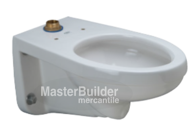 Zurn Z5615-BWL Elongated Wall Hung EcoVantage® Flush Valve Water Closet, 1.1 GPF or Greater