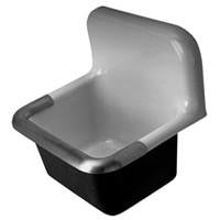 Zurn Z5880 / Z5888 22” x 18” Cast Iron Service Sink