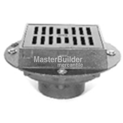 Zurn Z609 9" Square Heavy-Duty Drain