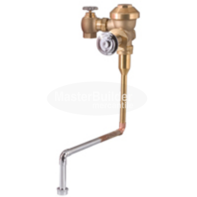 Zurn Z6197AV-ULF 0.125 GPF Concealed Manual Flush Valve for 3/4" Urinals with Top Spud Connection