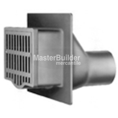 Zurn Z629 Vertical Wall Drain with Integral Backwater Valve