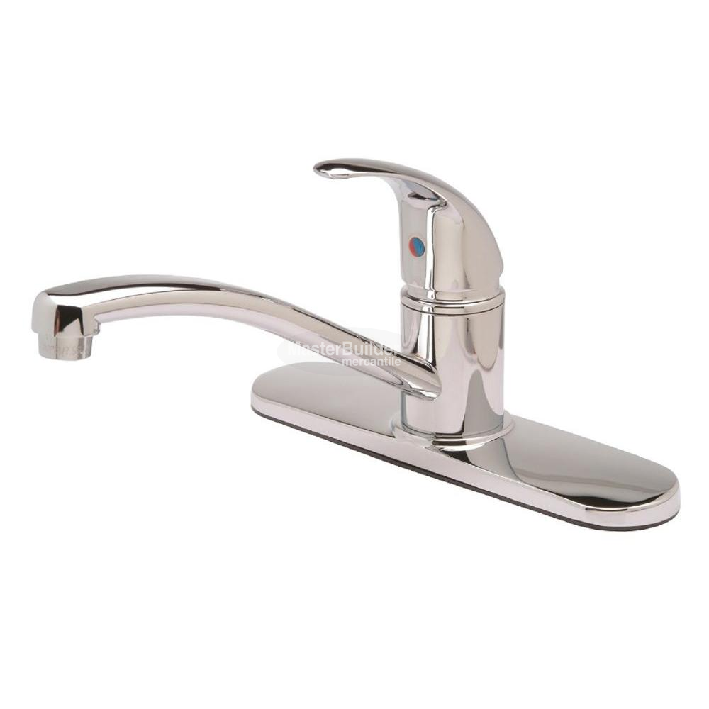 Zurn Z7870C-XL Single Control Kitchen Faucet with Ceramic Disc Cartridge, Lead-Free