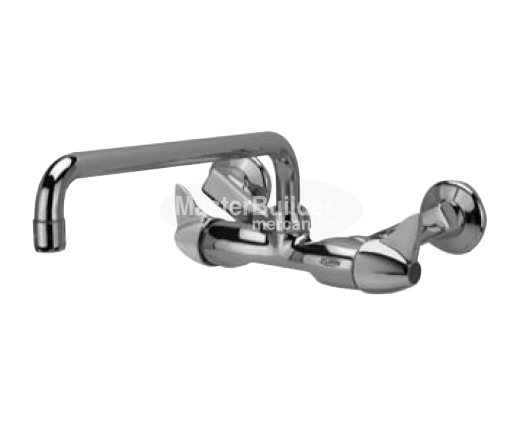 Zurn Z841H3-XL Service Sink Faucet w/ 12" Tubular Spout and Dome Lever Handles