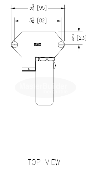 Zurn Z85100-XL Foot Pedal Valve, Floor-Mounted, Self-Closing